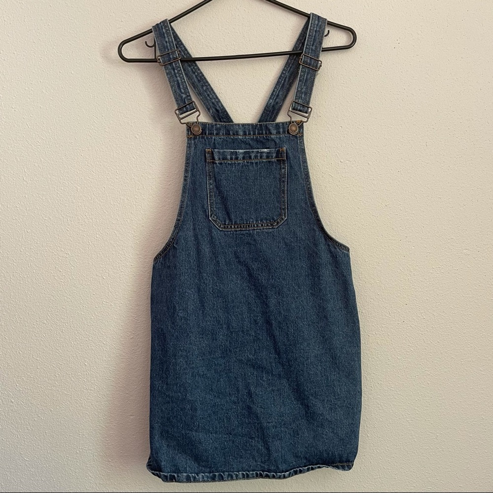 Forever 21 denim jumper dress